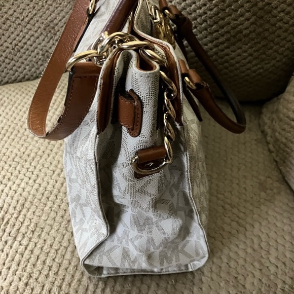 Michael Kors MK large Hamilton East West signature satchel - Picture 5 of 14